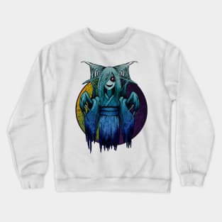 kaguya the evil female Crewneck Sweatshirt